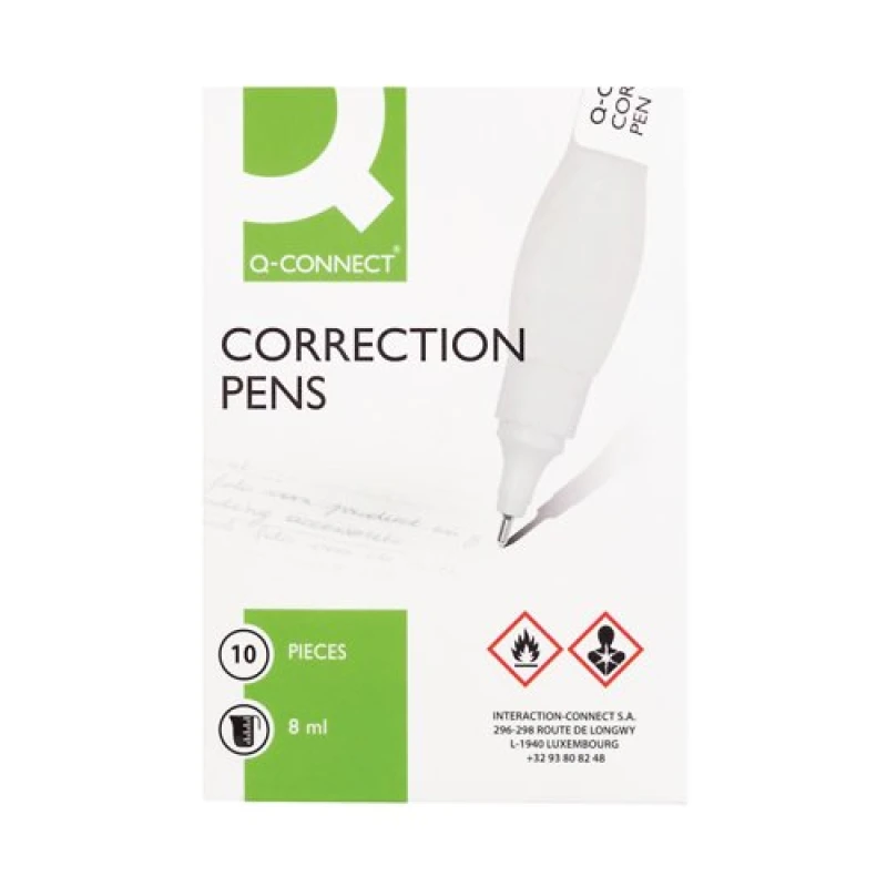 Image of Q - Connect Correction Pen 8ml (Pack of 10) KF00271