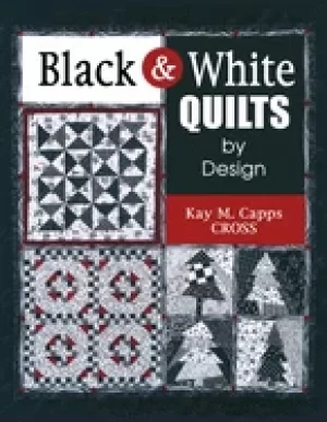 Image of black and white quilts by design