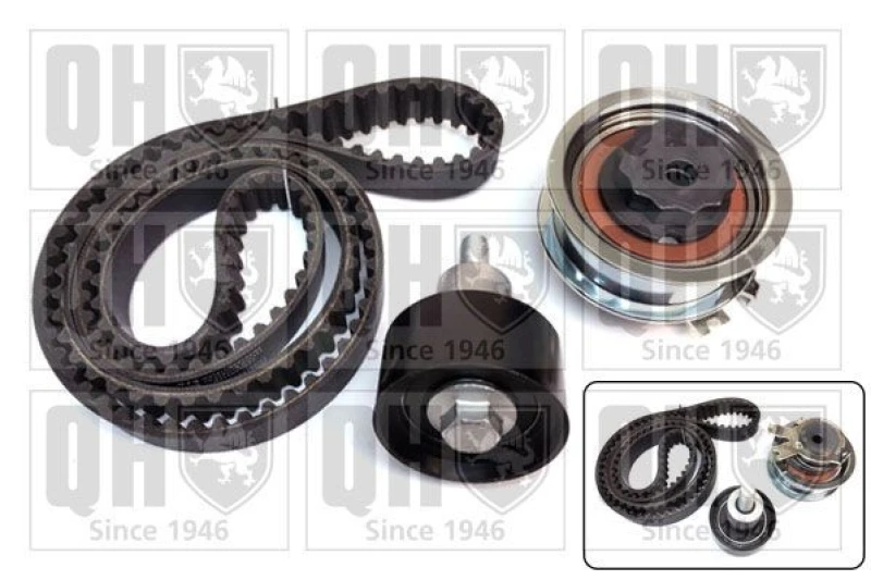 Image of QUINTON HAZELL Timing belt kit QUINTON HAZELL QBK881