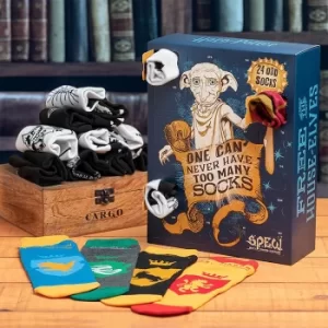 Image of Harry Potter Odd Socks Advent Calendar