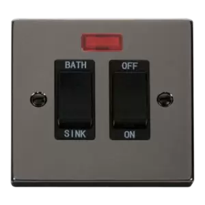 Image of Click Scolmore Deco 20A Sink or Bath Switch - VPBN024BK