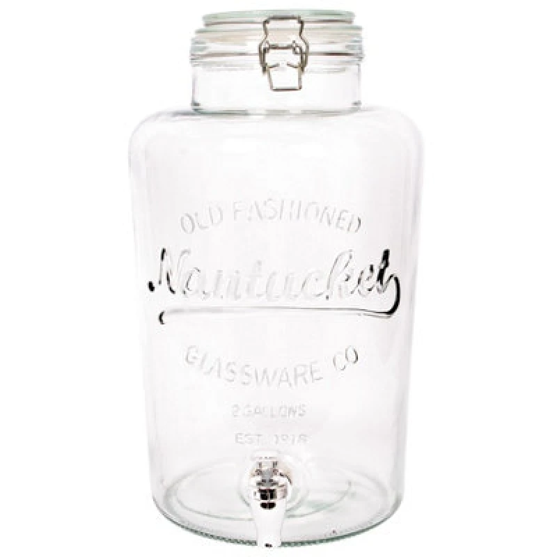 Image of Rink Drink Glass Drinks Dispenser With Tap - 8.7L