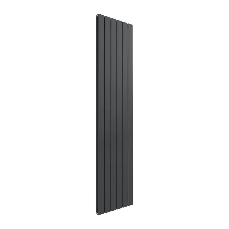Image of Bathroom Kingdom Flat Anthracite Double Flat Panel Vertical Radiator 1800x440 in Grey Grey Unisex