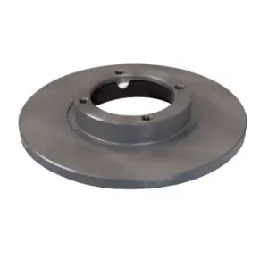 Image of Blue Print Pair of Solid Painted Brake Disc Rotor ADG04322 fits FRONT