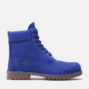 Image of Timberland 50th Edition Premium 6" Waterproof Boot For Men In Blue Blue, Size 9.5