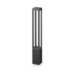 image of Ideal Lux LED Outdoor Tall Bollards Anthracite IP65, 3000K