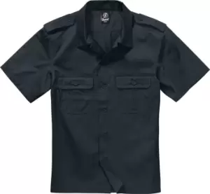Image of Brandit Us 1/2 Shirt, black, Size 2XL, black, Size 2XL