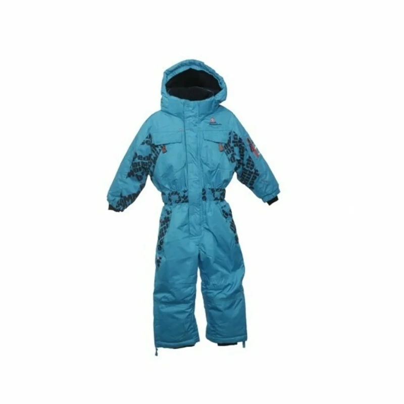 Image of Peak Mountain Ski suit for children Peak Mountain Ecora Bleu Male 5 ans ECORA/3-8/AN-BLEU PETROLE
