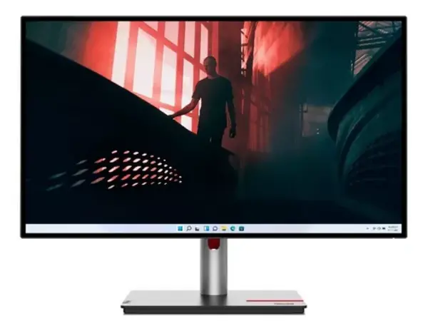 image of Lenovo ThinkVision P27h-30 2761E9GAR6US WideScreen Quad HD LED Monitor