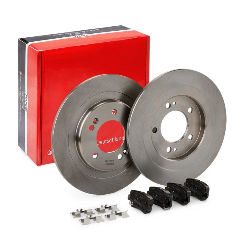 Image of Brake discs and pads set MAPCO 47258