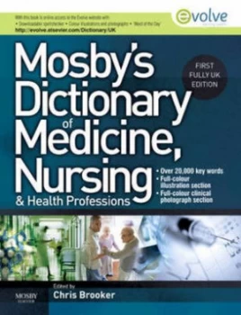 Image of Mosbys Dictionary of Medicine Nursing and Health Professions by Chris Brooker Hardback