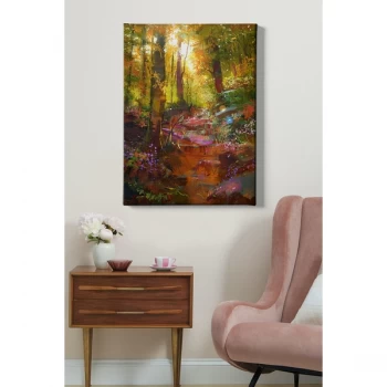 Image of Kanvas Tablo (70 x 100) - 117 Multicolor Decorative Canvas Painting