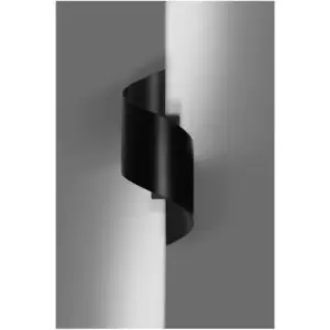 Image of Emibig Spiner Black Flush Wall Lamp 1x G9