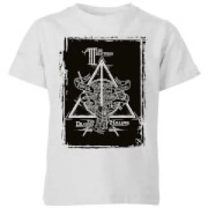 Image of Harry Potter Three Brothers Kids T-Shirt - Grey - 11-12 Years