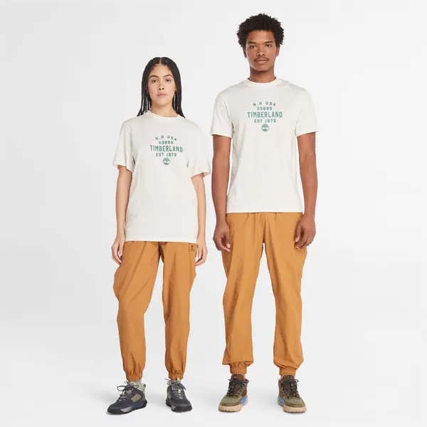 Image of Timberland Graphic T-Shirt In White White Men, Size L