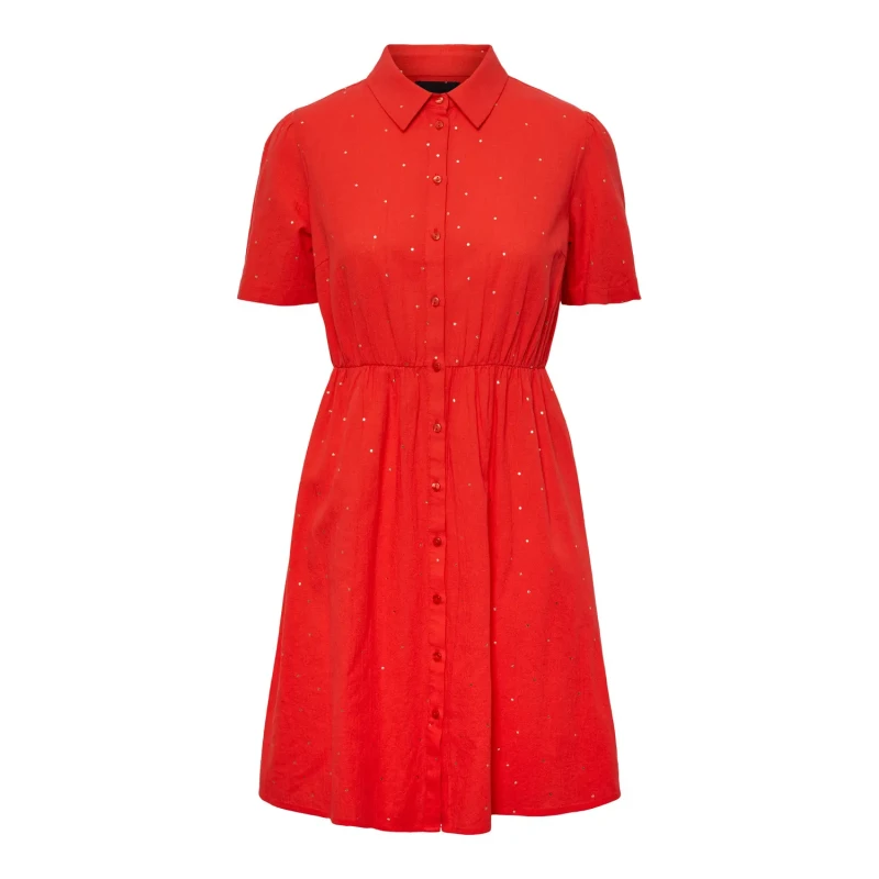 Image of Pieces Womens dress Pieces Vilma Multicolore Female M