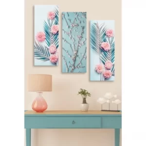 Image of MDF0036 Multicolor Decorative MDF Painting (3 Pieces)
