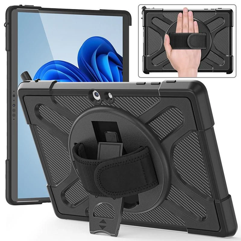 Image of eSTUFF ES68290010-BULK tablet case 22.1cm (8.7") Cover Black