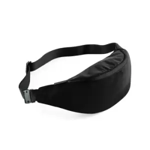 Image of Bagbase Studio Adjustable Waistpack Bag (One Size) (Jet Black)
