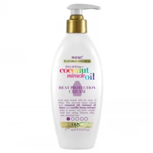 Image of OGX Frizz-Defying+ Coconut Miracle Oil Heat Protection Cream 177ml