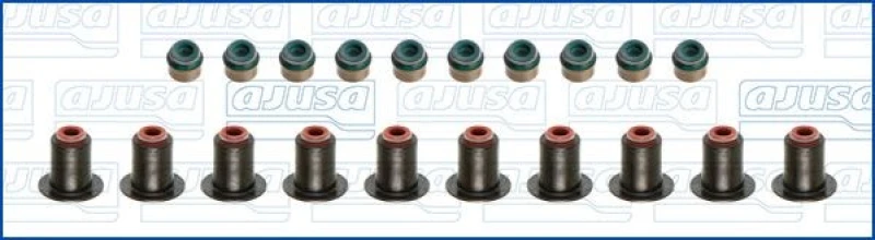 Image of AJUSA Valve stem seal set AJUSA 57077700