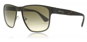 image of Prada PR55SS Sunglasses Matte Brown LAH1X1 55mm