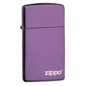 Image of Zippo Logo Slim Abyss Lighter