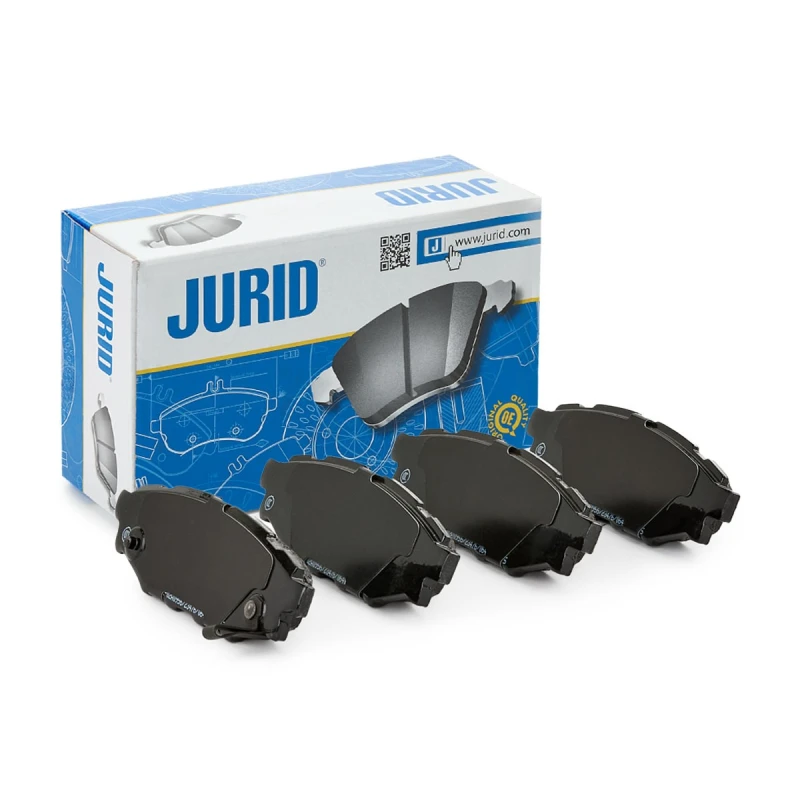 Image of JURID 573380J Brake pad set with acoustic wear warning Brake Pad Set,disc brake (402)