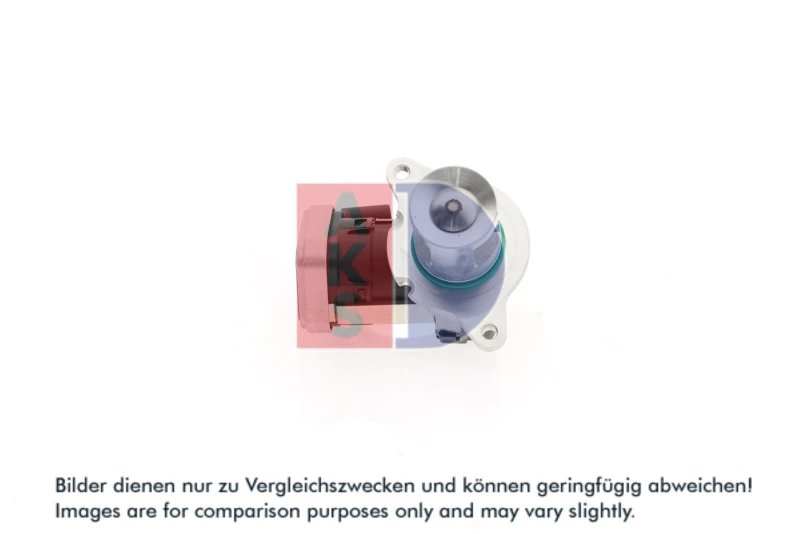 Image of AKS DASIS 125022N EGR valve Electric, with gasket/seal EGR Valve (1145)