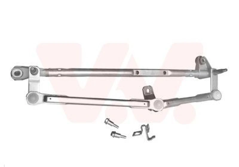 Image of VAN WEZEL 3768230 Wiper Linkage Front, without electric motor, for left-hand drive vehicles Wiper Linkage (300)