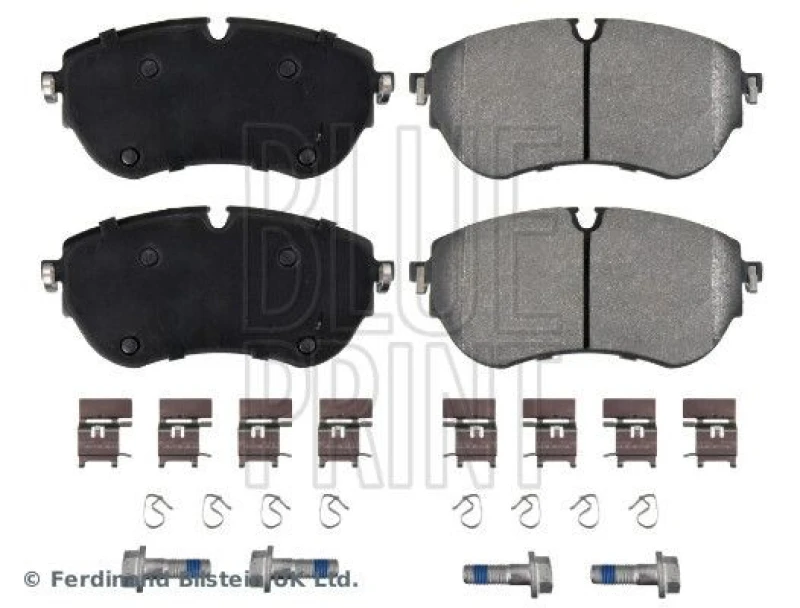 Image of Blue PRINT Brake pad set Blue PRINT ADBP420087