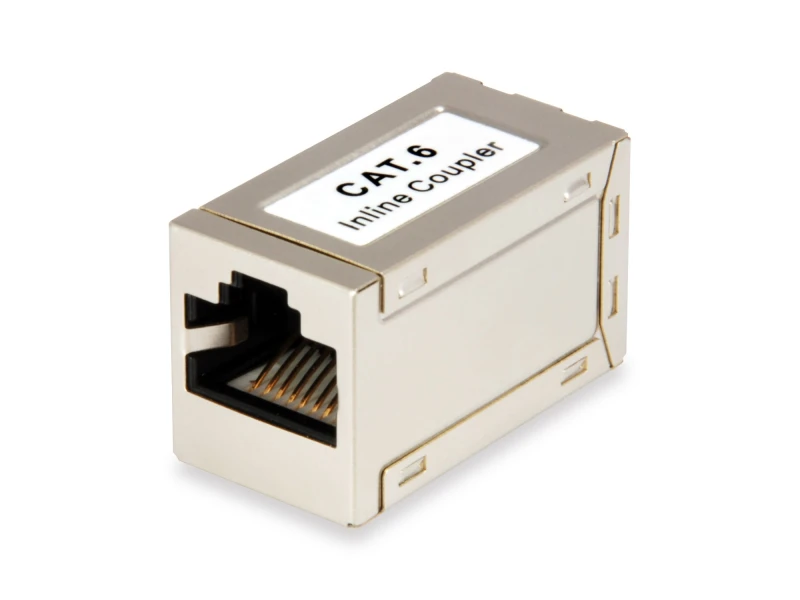 Image of Equip Cat.6 Shielded Modular Inline Coupler. Shielded