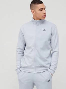 Image of adidas Future Icon 3 Bar Tracksuit - Grey, Size L, Men