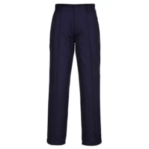 Image of Portwest Preston Trousers Navy Blue 30" 33"