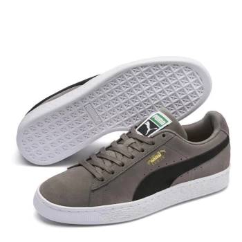 image of Puma Suede Classic Mens Trainers - Charcoal/Blk