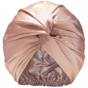 image of Slip Pure Silk Turban (Various Colours) - Pink