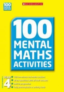 Image of 100 Mental Maths Activities. Year 4 by Joan Nield Paperback