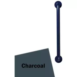 Image of Contour 21 Straight Grab Rail 600mm Length - Charcoal - Armitage Shanks