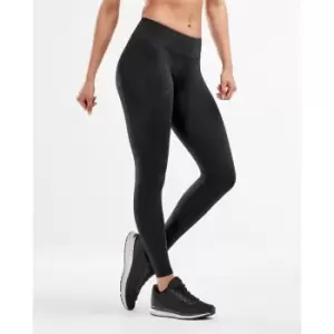 image of 2XU Mid-Rise Compression Tight - Black