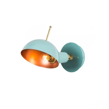 image of Sivani - MR-654 Turquoise Copper Wall Lamp