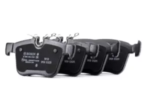 Image of Bosch Brake pad set 0 986 494 819 Brake pads,Brake pad set, disc brake VOLVO,LAND ROVER,JAGUAR,XC90 II (256),XC60 II (246),V90 II Kombi (235, 236)