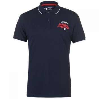 image of Jack and Jones Core Heritage Polo Shirt Mens - Sky Captain