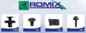 Image of ROMIX Inner Wing Panel TOYOTA 91016