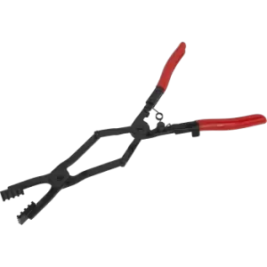 Image of Sealey Double Jointed Long Reach Hose Clamp Pliers