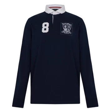 Image of Howick Heritage Rugby Shirt - Navy