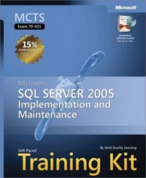Image of Mcts Self-Paced Training Kit exam 70-431 by Solid Quality Learning Book