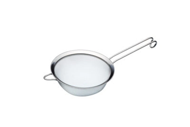 Image of Masterclass Stainless Steel 18cm Fine Mesh Sieve Metallic Silver