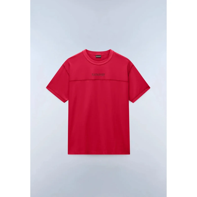 Image of T-Shirt Napapijri Umbra Rouge Male XS