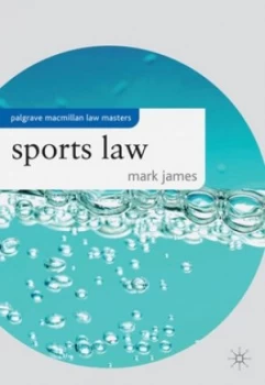 Image of Sports Law by Mark James Paperback
