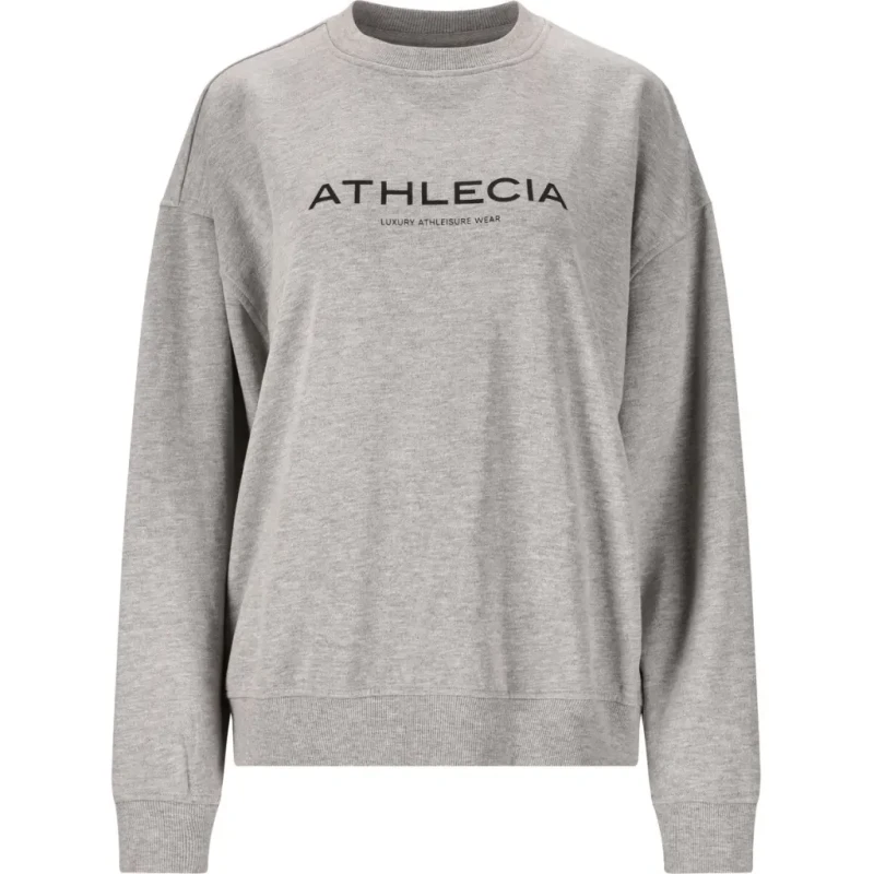 Image of Athlecia Womens crew neck sweatshirt Athlecia Atkins Gris Female 34